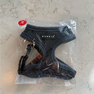 Grey Mesh Back Clip Dog Harness